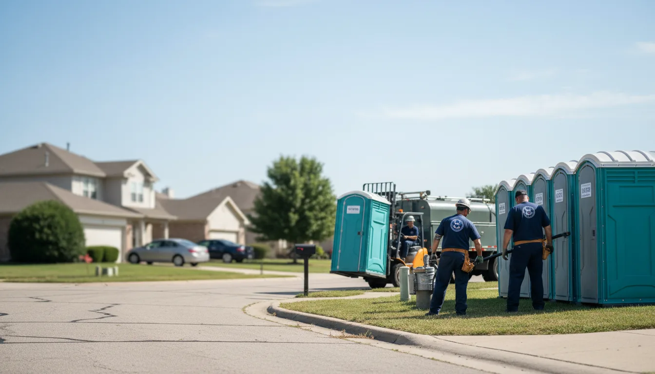 Porta Potty Rental in West Paducah, KY near me